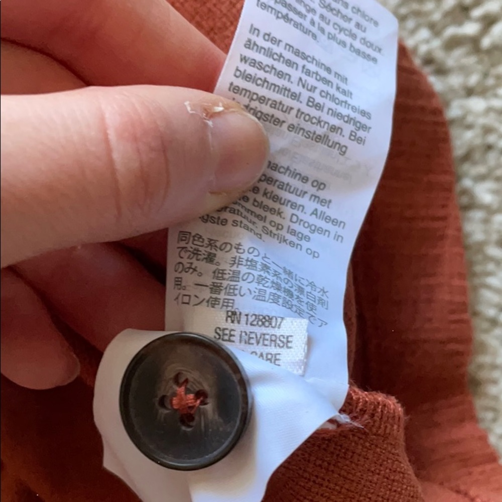 NWOT Madewell Texture & Thread button down dress - Picture 4 of 5